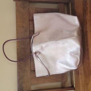 Rose Gold Bath and Body works bag